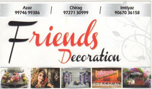 Friends Decoration